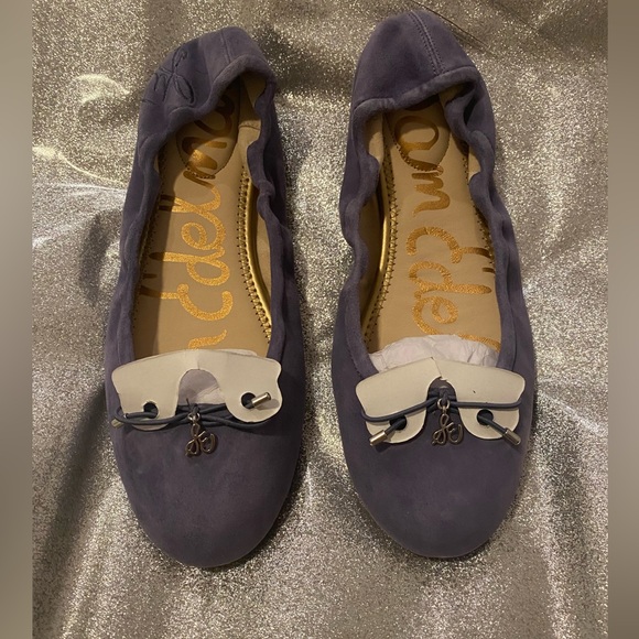 NWOB Sam Edelman Women's Felicia Slip On Ballet Flats In Dusty Violet size 8 - Picture 5 of 9
